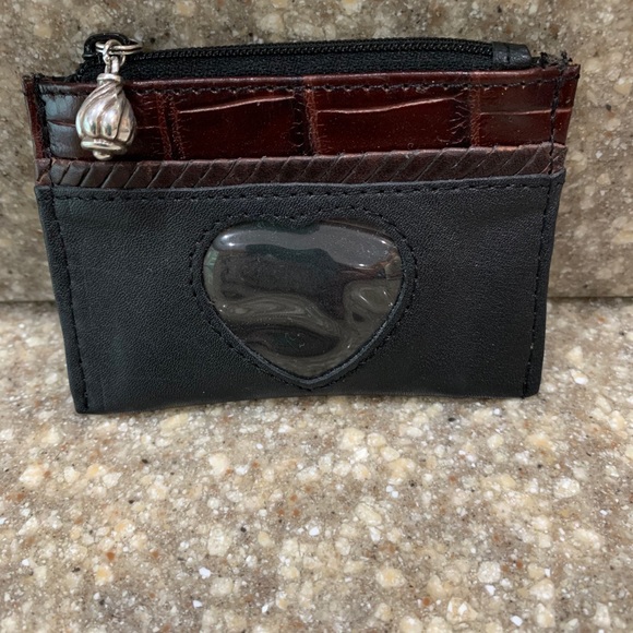 Brighton Handbags - Brighton leather credit card holder